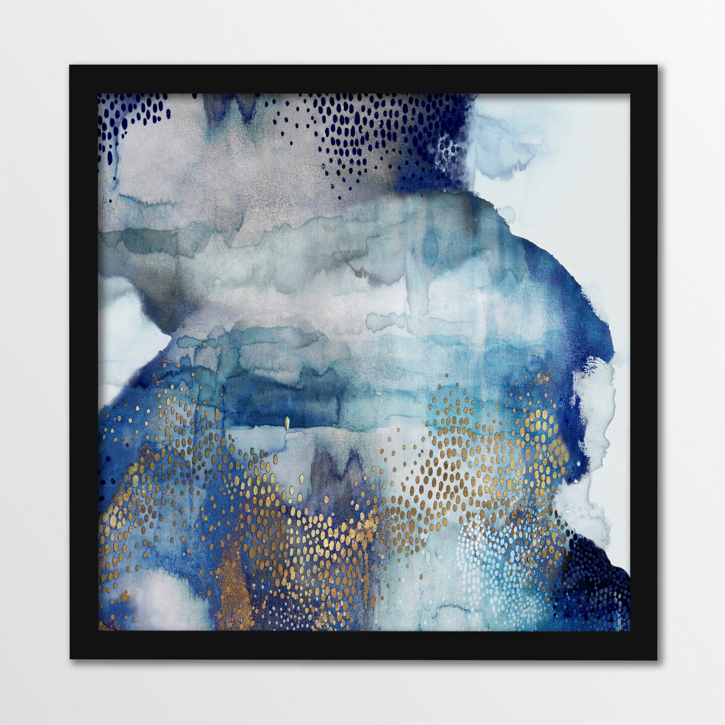 Blue Spectral by PI Creative Art 8x8 Framed Print - Americanflat