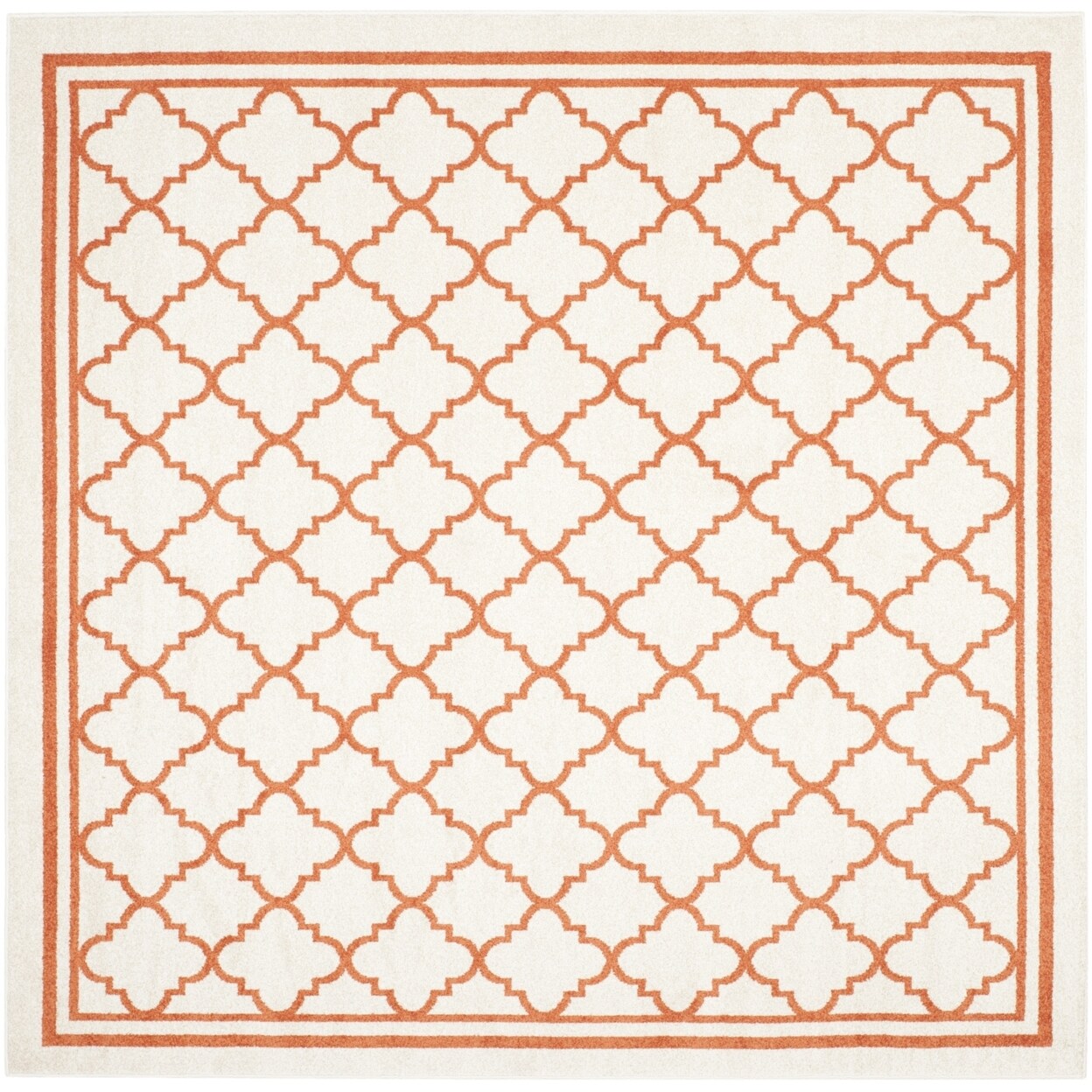 Safavieh Amherst Collection Amt422f Beige / Orange Rug