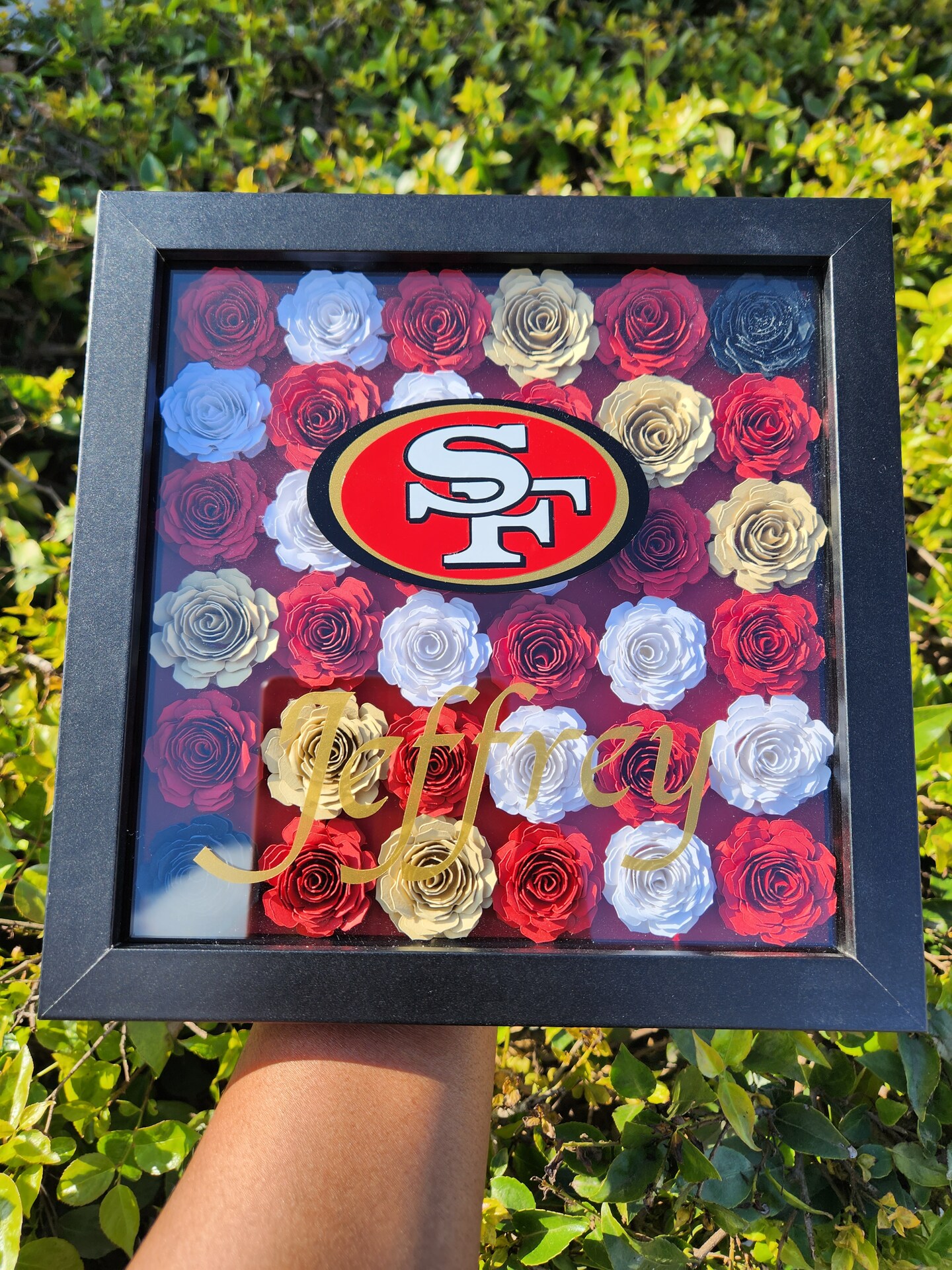 Popular Handmade 49er Niner Bear For Great Gift From Roses