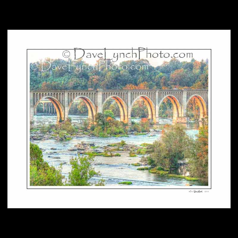 Richmond Va,RVa,Richmond VA Art Photo - CSX Railway Bridge - Scenic ...