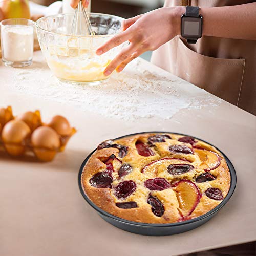 5 Pieces Nonstick Bakeware Set,  Bakeware Include Cookie Sheet, Loaf Pan, Square Pan, Round Cake Pan, 12 Cups Muffin Pan