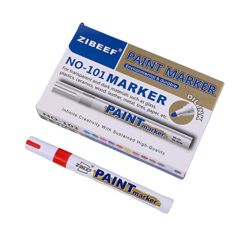 Kitcheniva Permanent Paint Marker Pen Waterproof Rubber Metal Wood