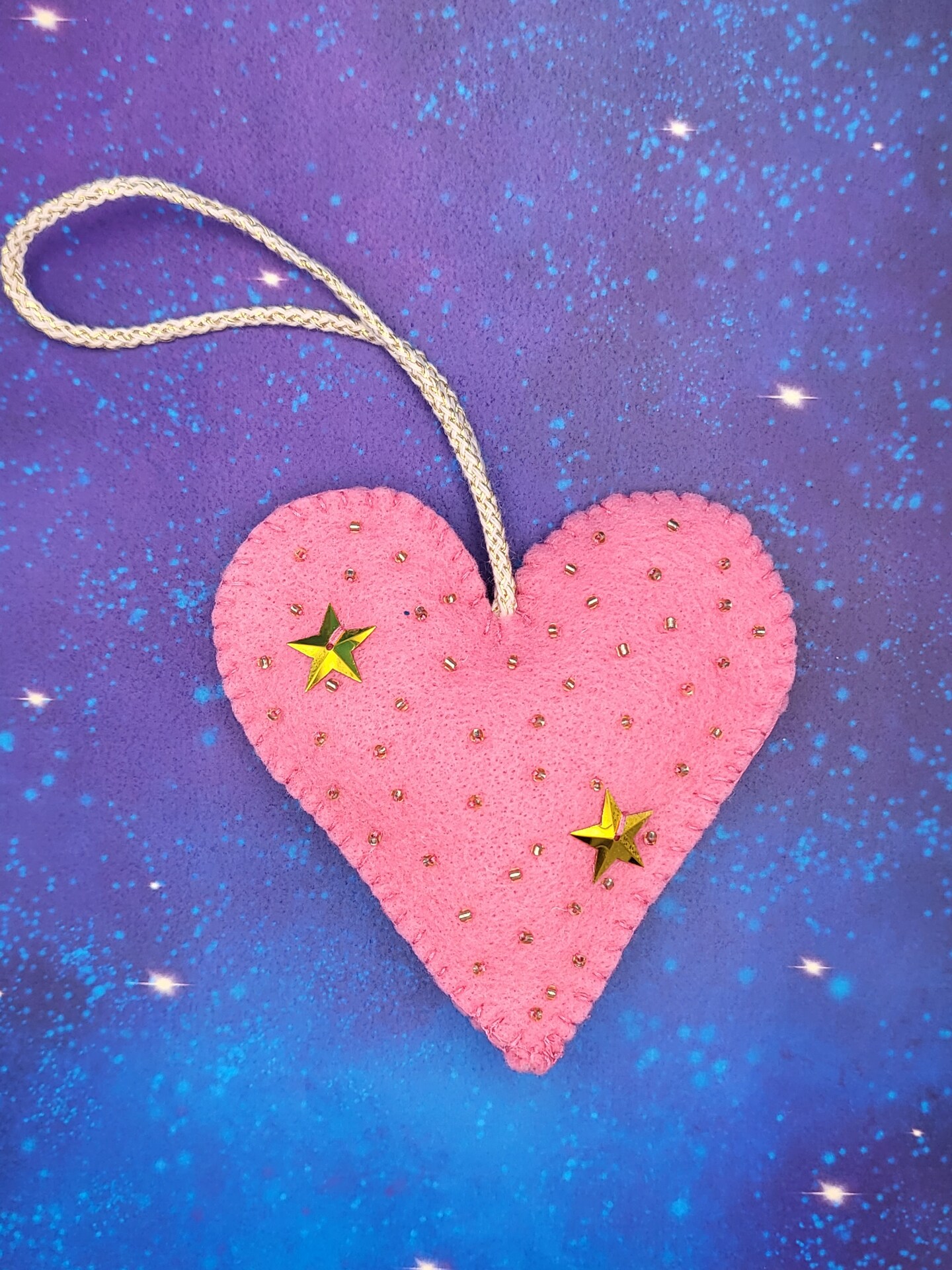 Felt heart ornament Christmas — The Ornament Boutique