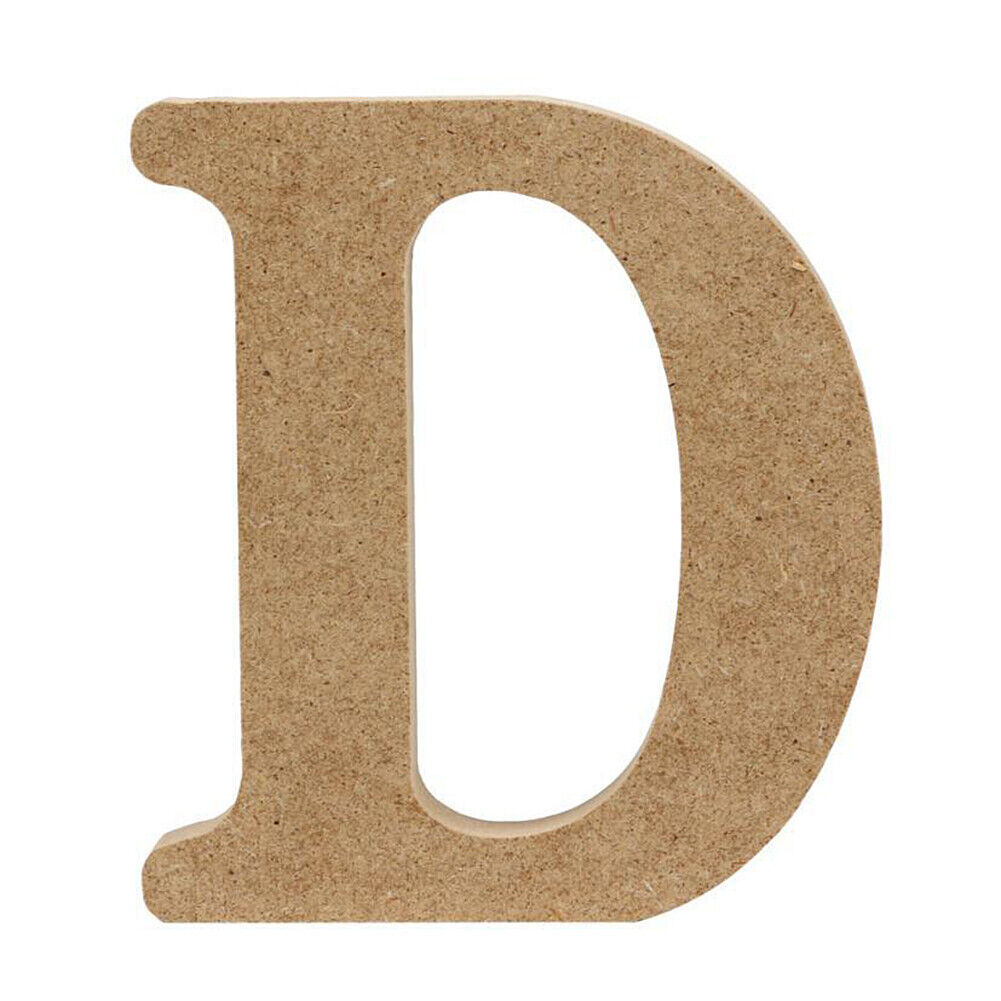 Kitcheniva 3.93" A-Z Wooden Letters Alphabet Self Standing DIY Craft