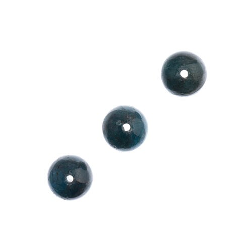 Earth's Jewel Semi-Precious 16" Apatite Round Natural Bead Strand, 8mm