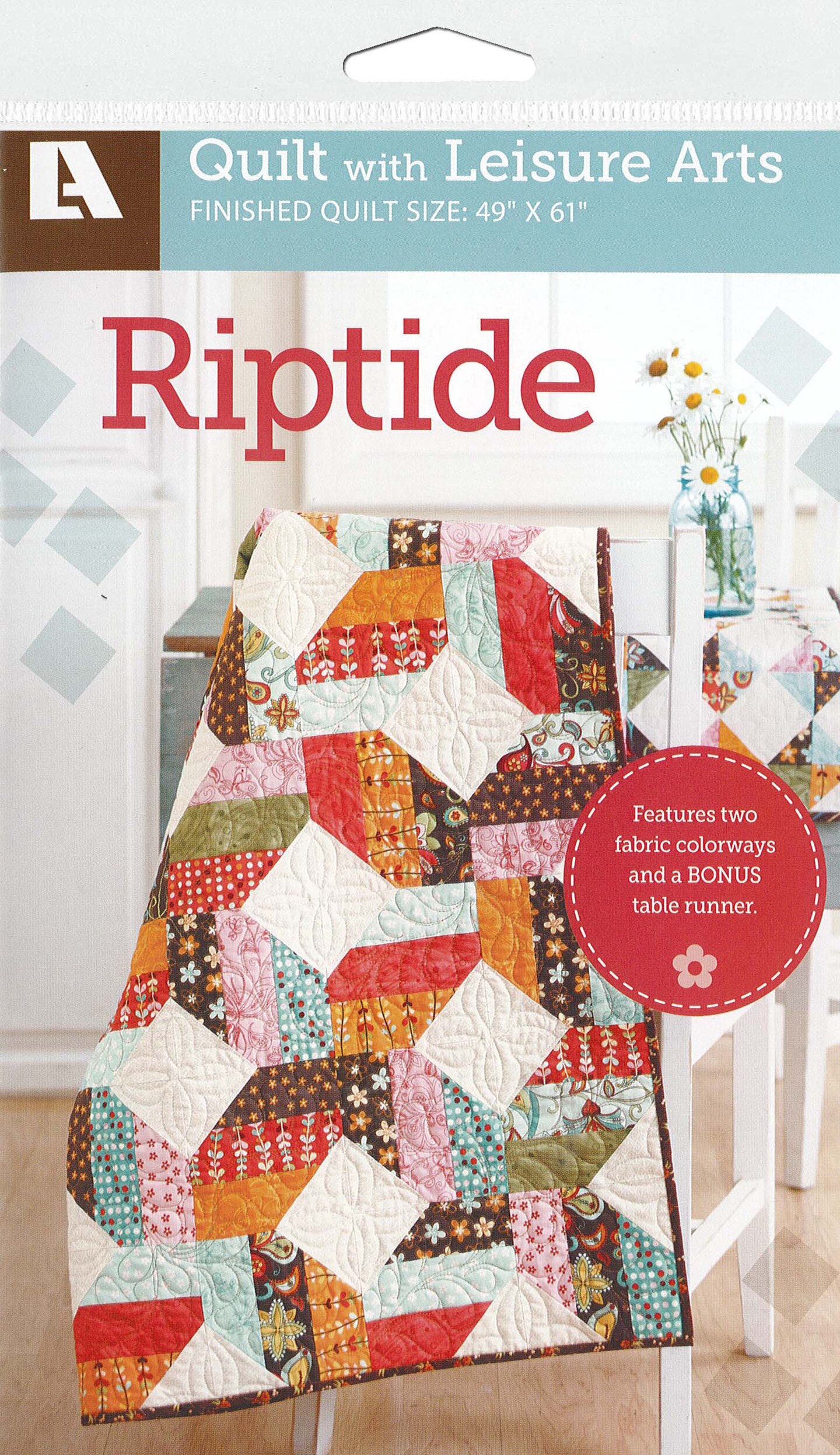 Leisure Arts Riptide Quilt Quilting Pattern