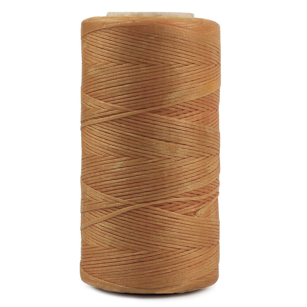 Kitcheniva Flat Waxed Thread 1mm Leather Sewing Cord for DIY