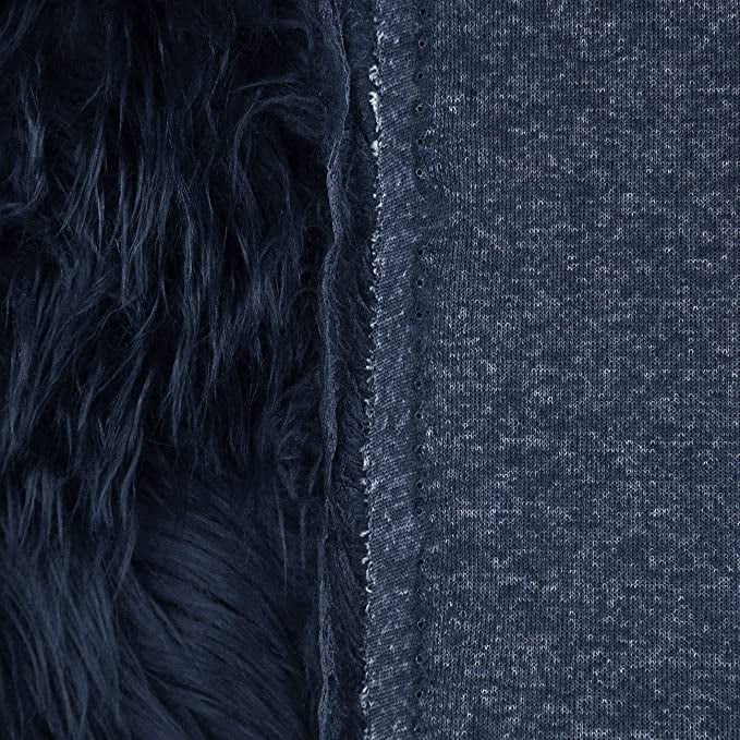 FabricLA Shaggy Faux Fur Fabric by The Yard - 180 x 60 Inches