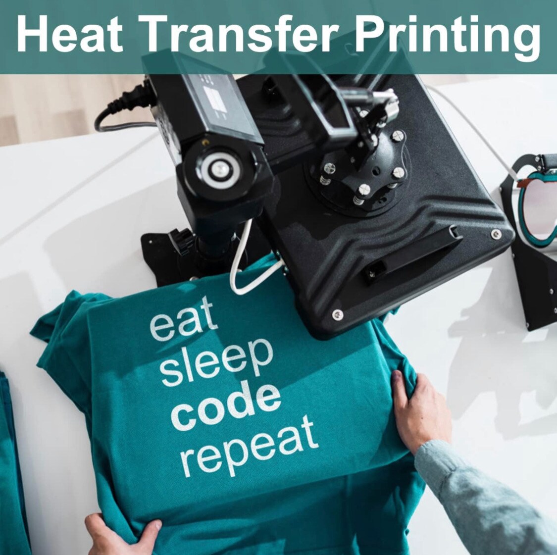 5 rolls Heat resistant tapes sublimation Press Transfer Thermal Tape 4mmx30m SUBLITAPE GREEN