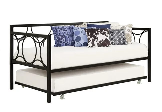 Black Universal Trundle for Daybeds (Trundle Only)