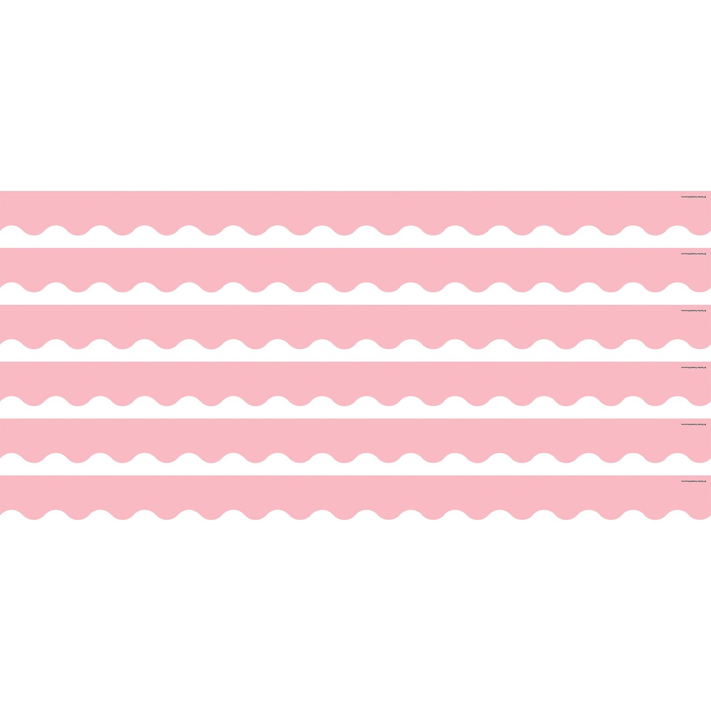 Pastel Pink Scalloped Border Trim 35 Feet Per Pack 6 Packs Michaels