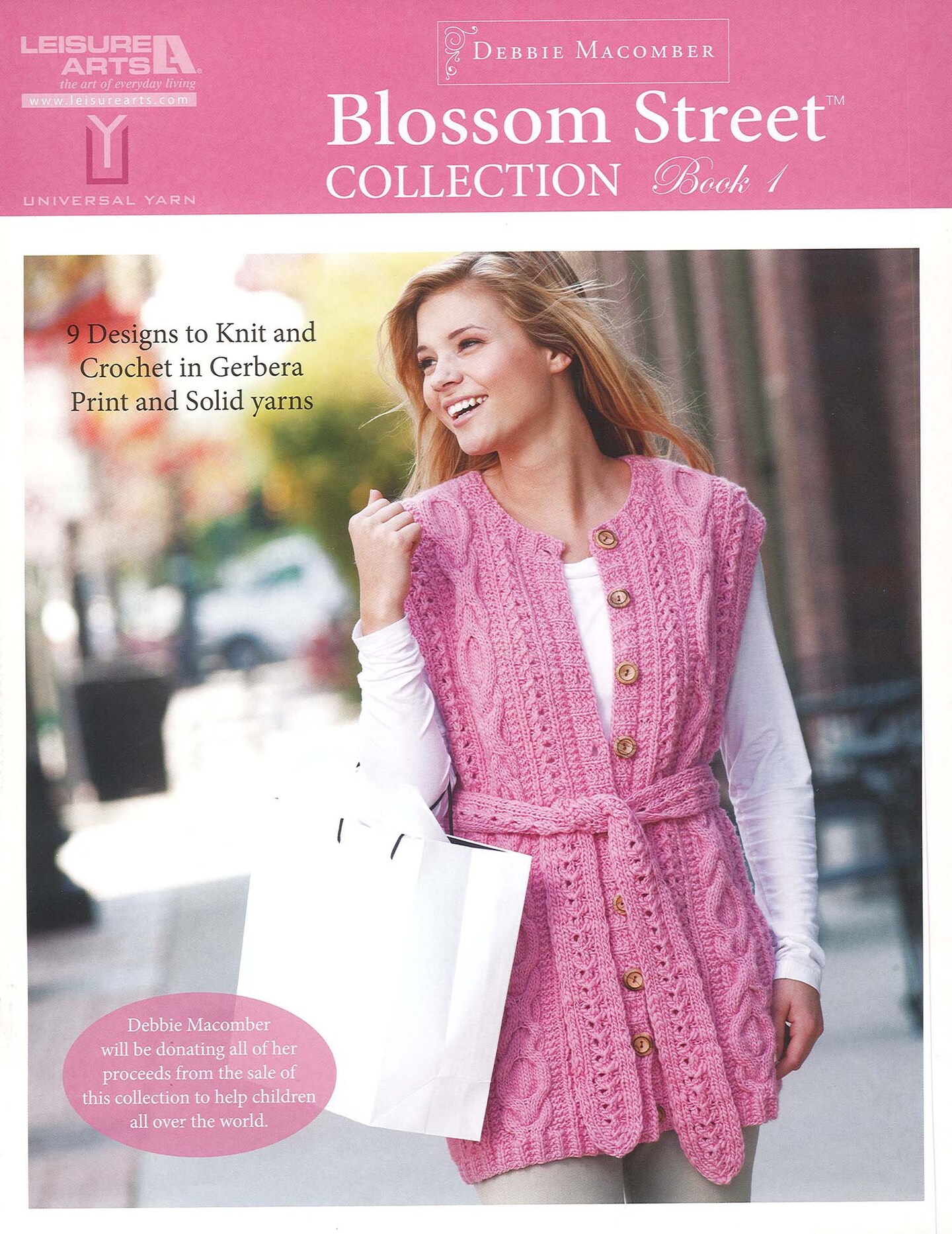 Leisure Arts Blossom Street Collection 1 Knitting Book