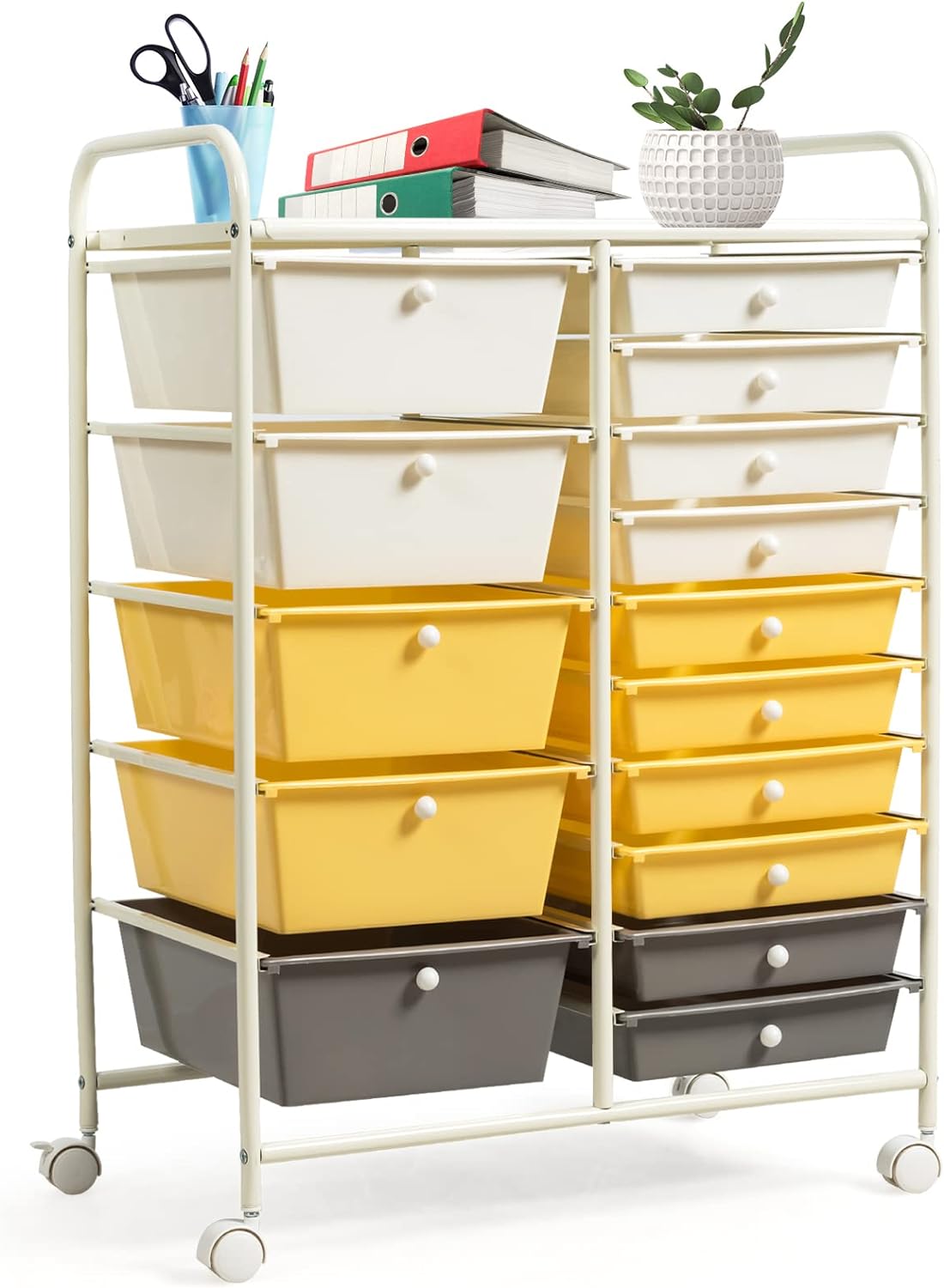 Multipurpose Rolling Utility Cart with 15 Drawer Michaels