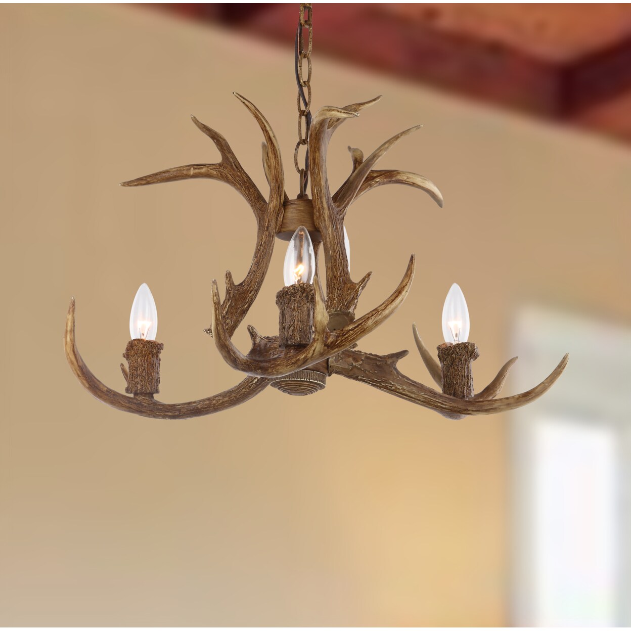 Safavieh   Makani 3 Light 21&#x22; Chandelier  Brown