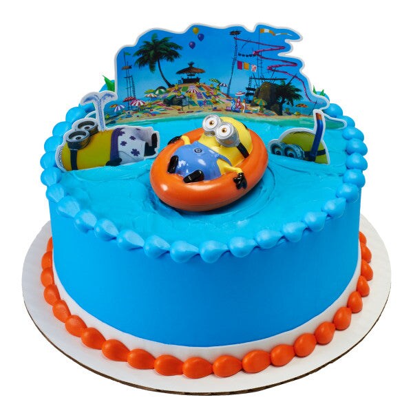 Despicable Me Beach Party DecoSet&#xAE; Cake Decoration