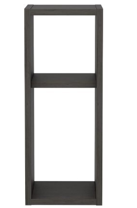 Sault Floating Nightstand (Dark Oak), Wall-Mounted Nightstand, Bedside Table, Small and Narrow Night Stand