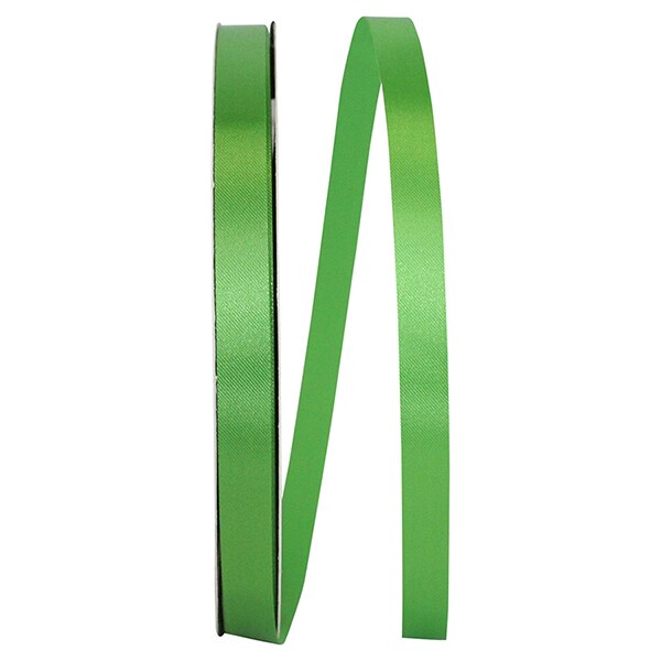 Florist Ribbons --- ⅜ inch x 100 yards --- Satin / Acetate Supreme Cooler Ribbon -- Emerald Color