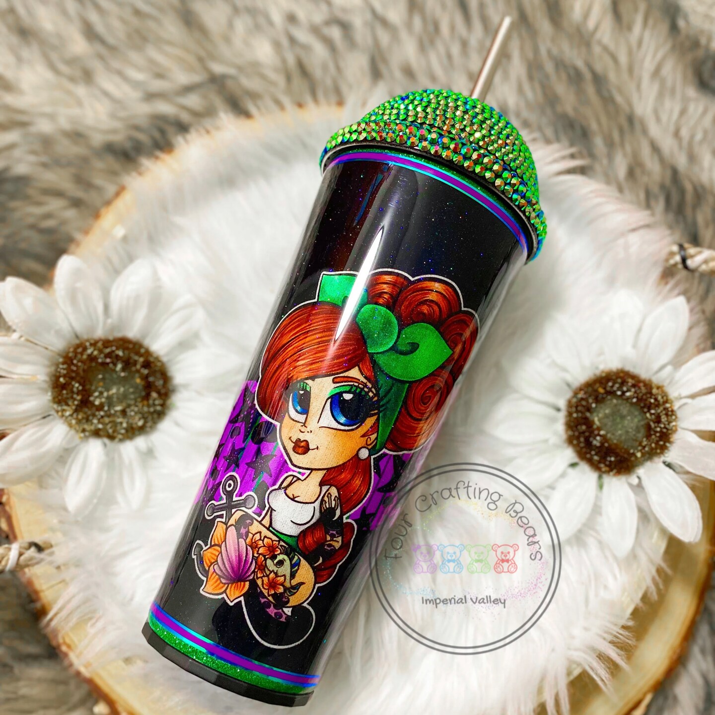 Shops Little Mermaid Tumbler