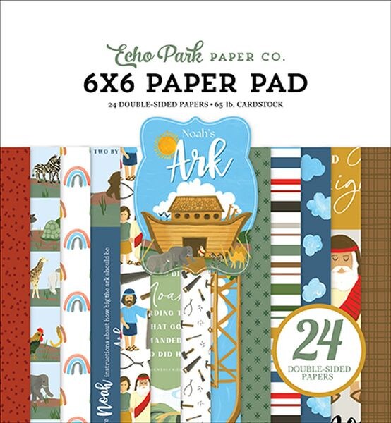 Echo Park Noah&#x27;s Ark 6X6 Paper Pad