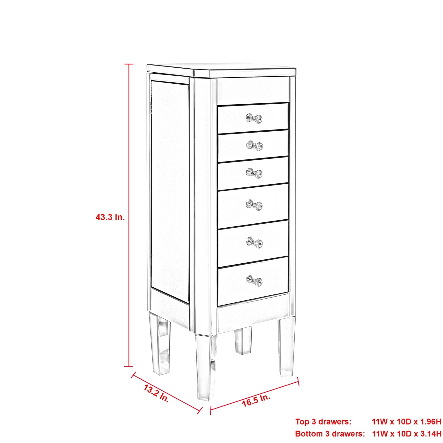 Aniyah Jewelry Armoire