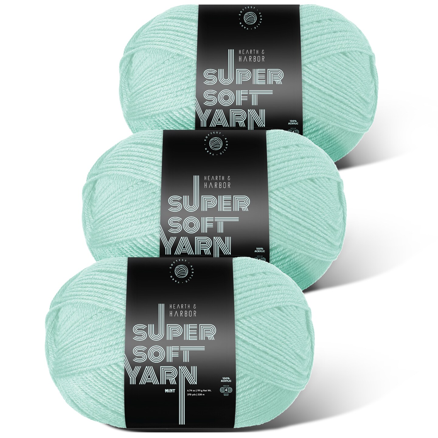 Hearth & Harbor Acrylic Yarn Skeins