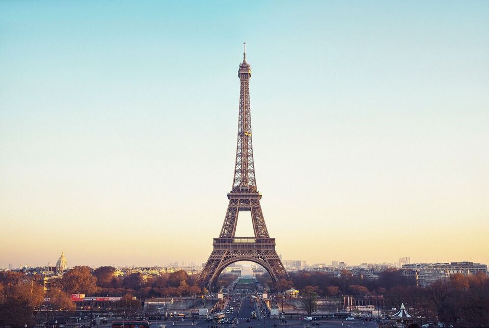 Eiffel Tower Peel and Stick Wallpaper Mural Michaels