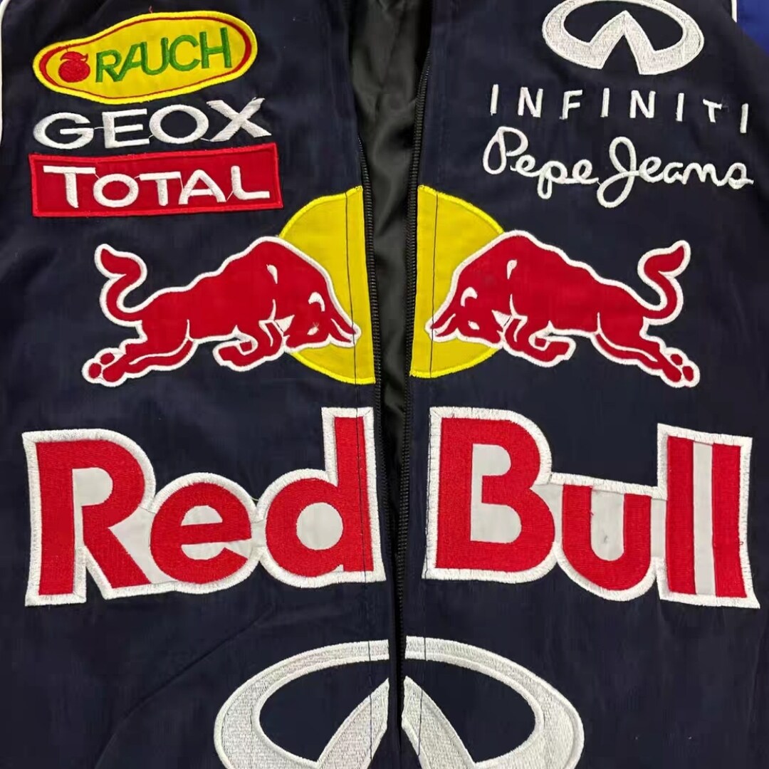 Vintage Red Bull Infinity Pepe Jeans F1 Racing Jacket Size Men Size L