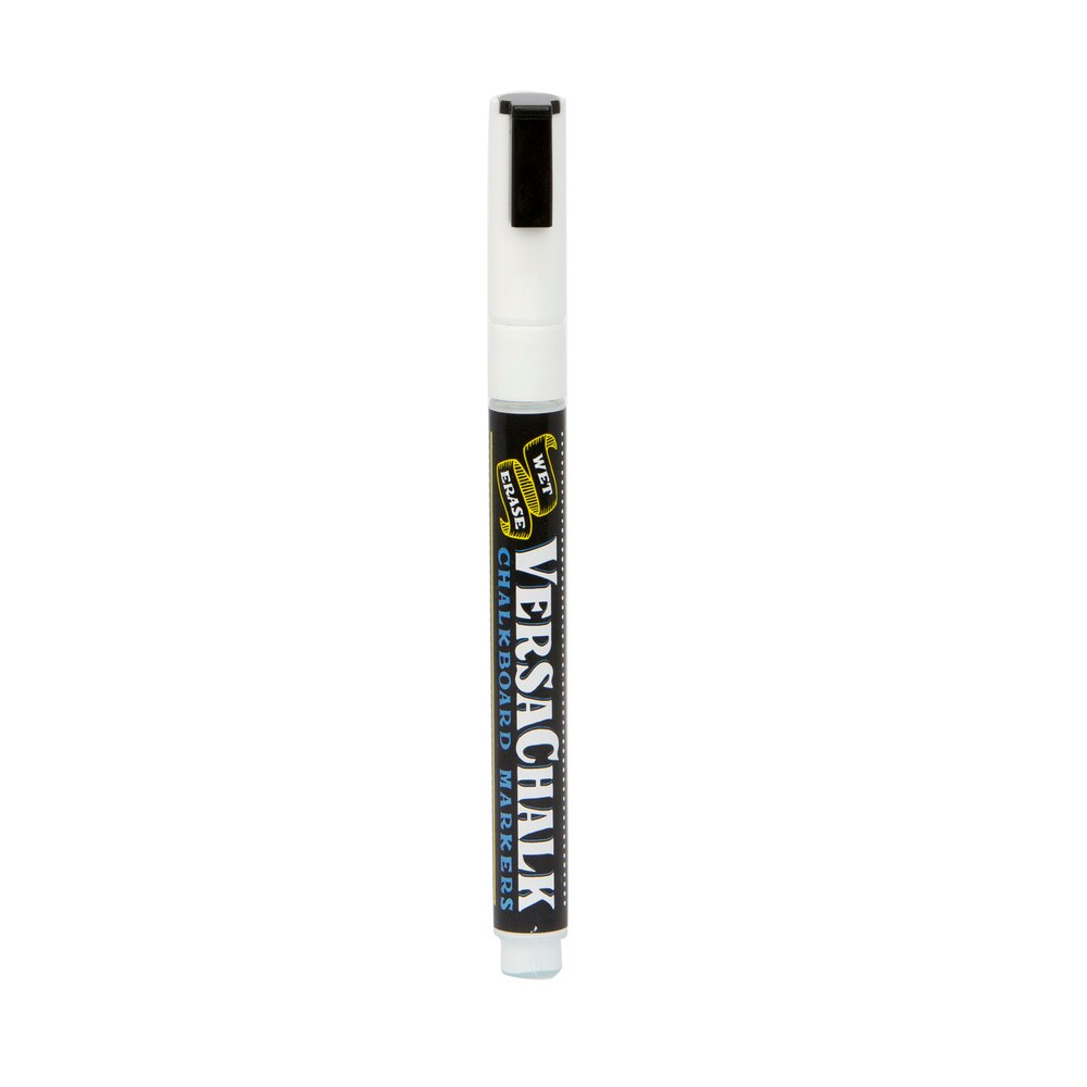 VersaChalk White Chalk Markers for Chalkboards - 3mm Fine Tip