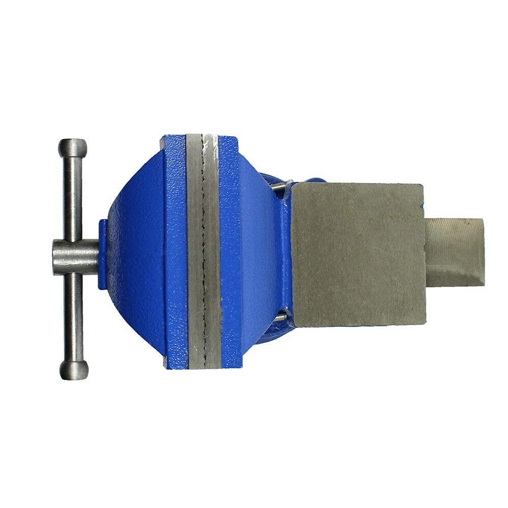 Kitcheniva 5" Heavy Duty Steel Bench Vise Anvil Swivel Table Top Clamp