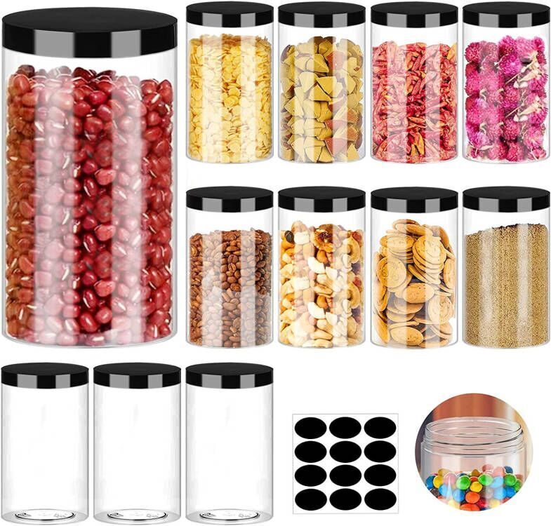 20 ml. Transparent Jars Storage 20 pcs