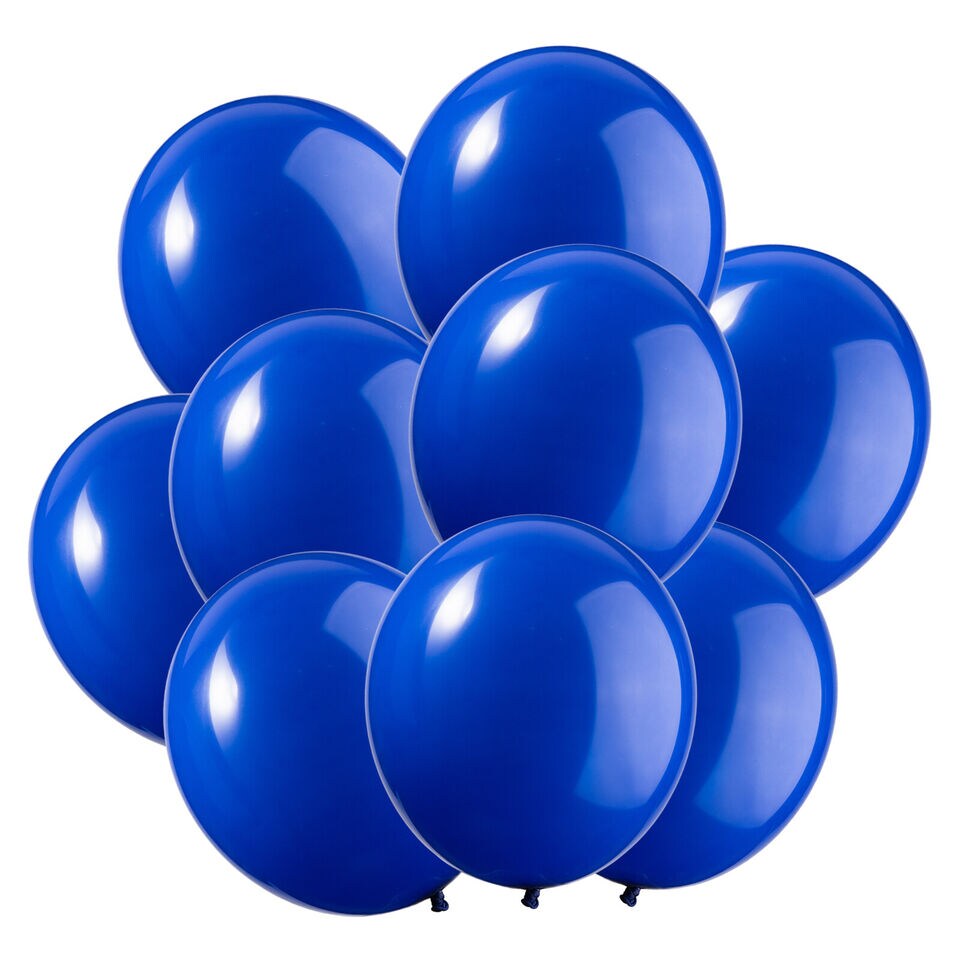 12 Inch Metallic Balloons Metal Chrome Shiny Latex Balloon