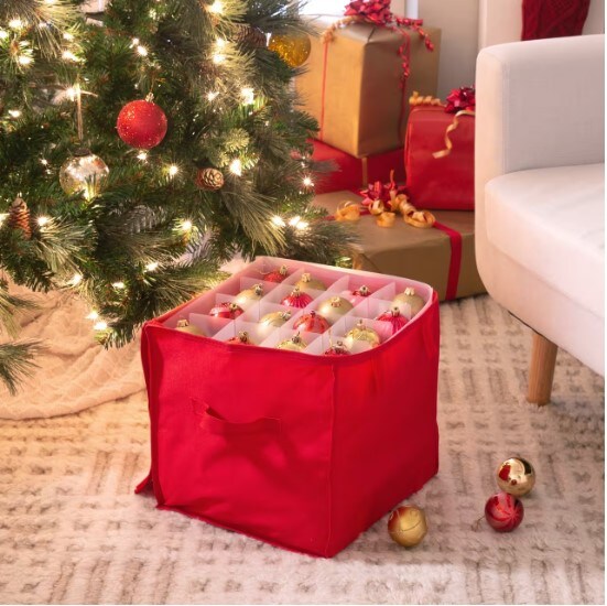 Christmas Ornament Storage Box Stackable
