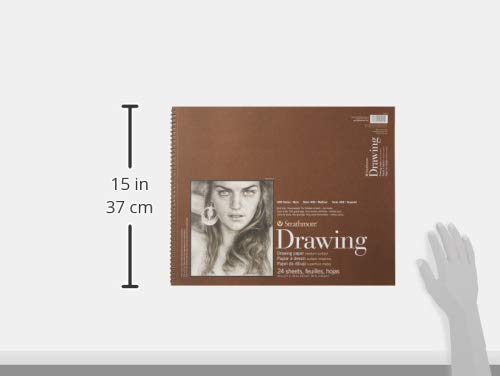 400-7 400 Series Drawing Pad, 14&#x22;x17&#x22;, Ivory/Cream