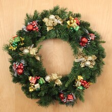 Assorted Mixed Christmas Picks, Set of 24, 3 Unique Vibrant Festive Styles, Trees, Wreaths, &#x26; Garlands, Parties &#x26; Events, Home &#x26; Office Decor, Floral Home by Artificial Flowers