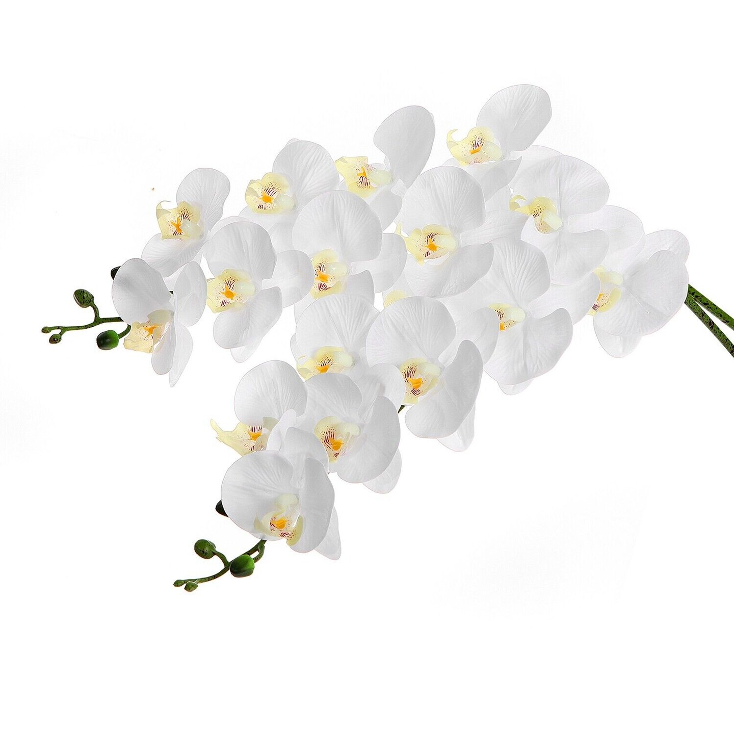 Artificial Orchids Flowers with 9 Heads