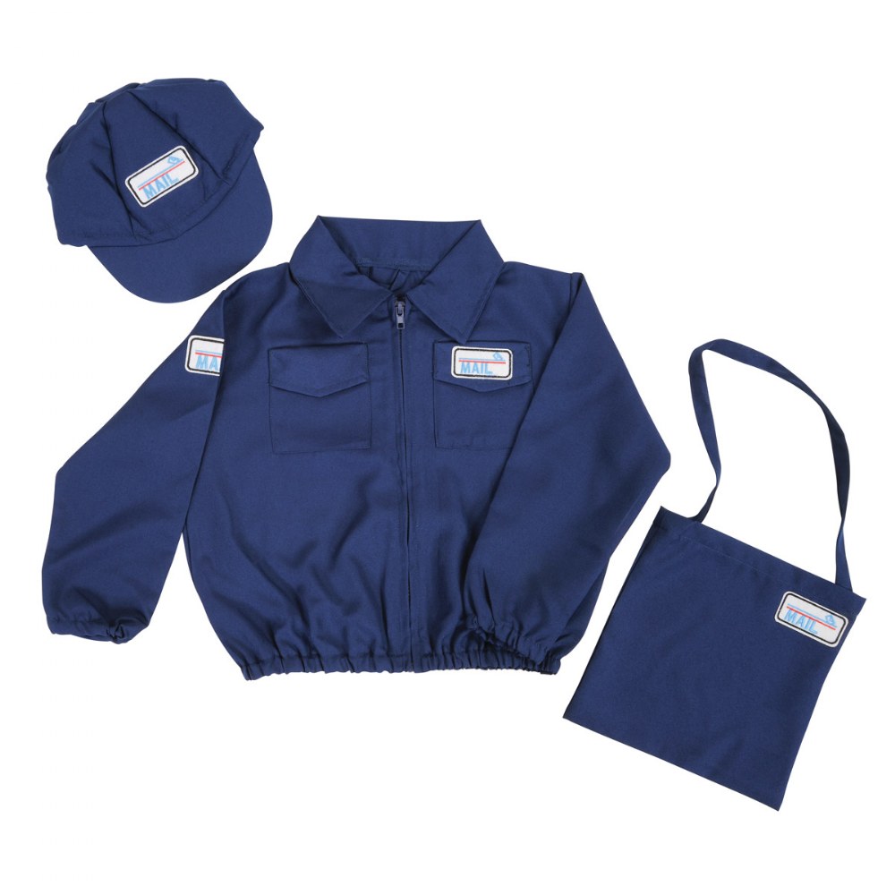 Kaplan Early Learning Company Mail Carrier Garment Career Dress Up