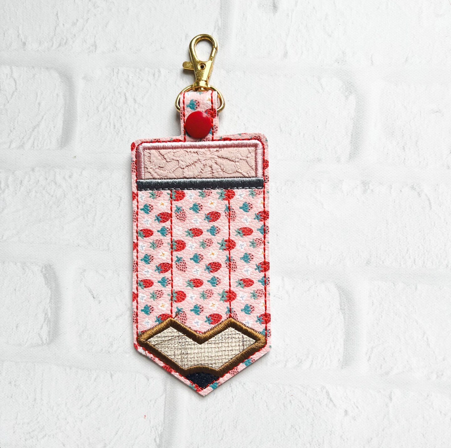 Personalized Teacher Lanyard With ID Holder - Composition Notebook Design For Back To School Gifts