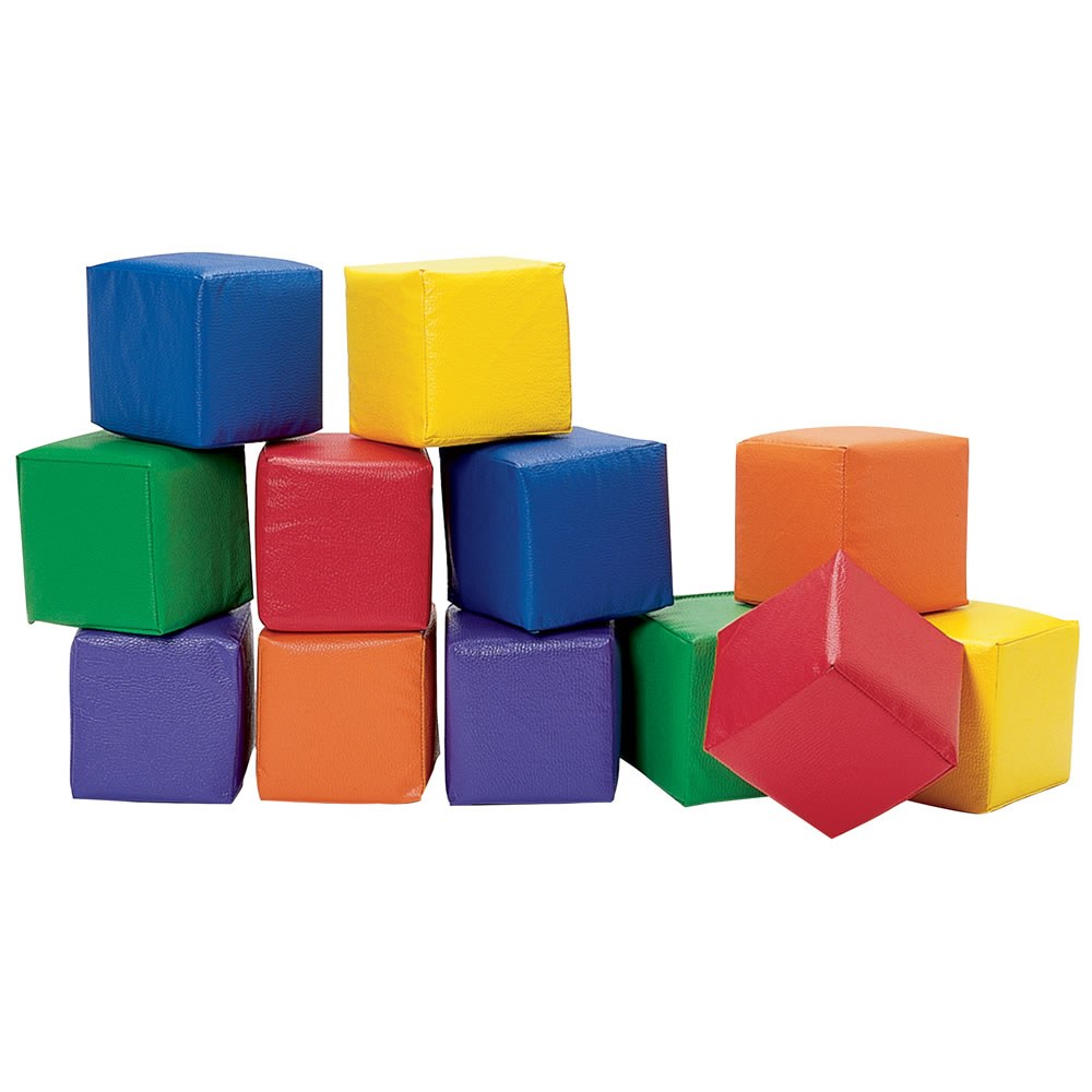 Children&#x27;s Factory Soft Oversized Toddler Blocks - 12 Pieces