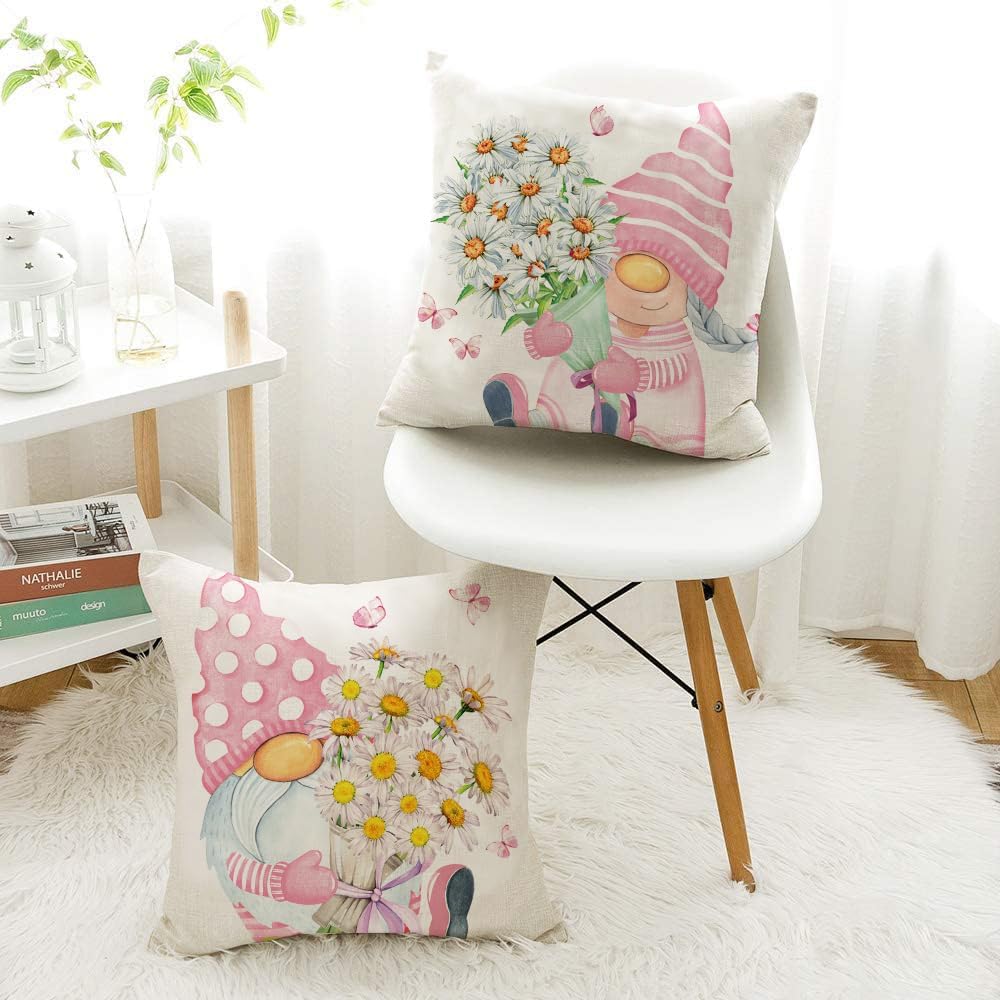 Spring/Summer Outdoor Pillow Covers Set