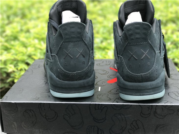 KAWS x Air Jordan 4 Black 930155-001 - Sneakers for Men and Women