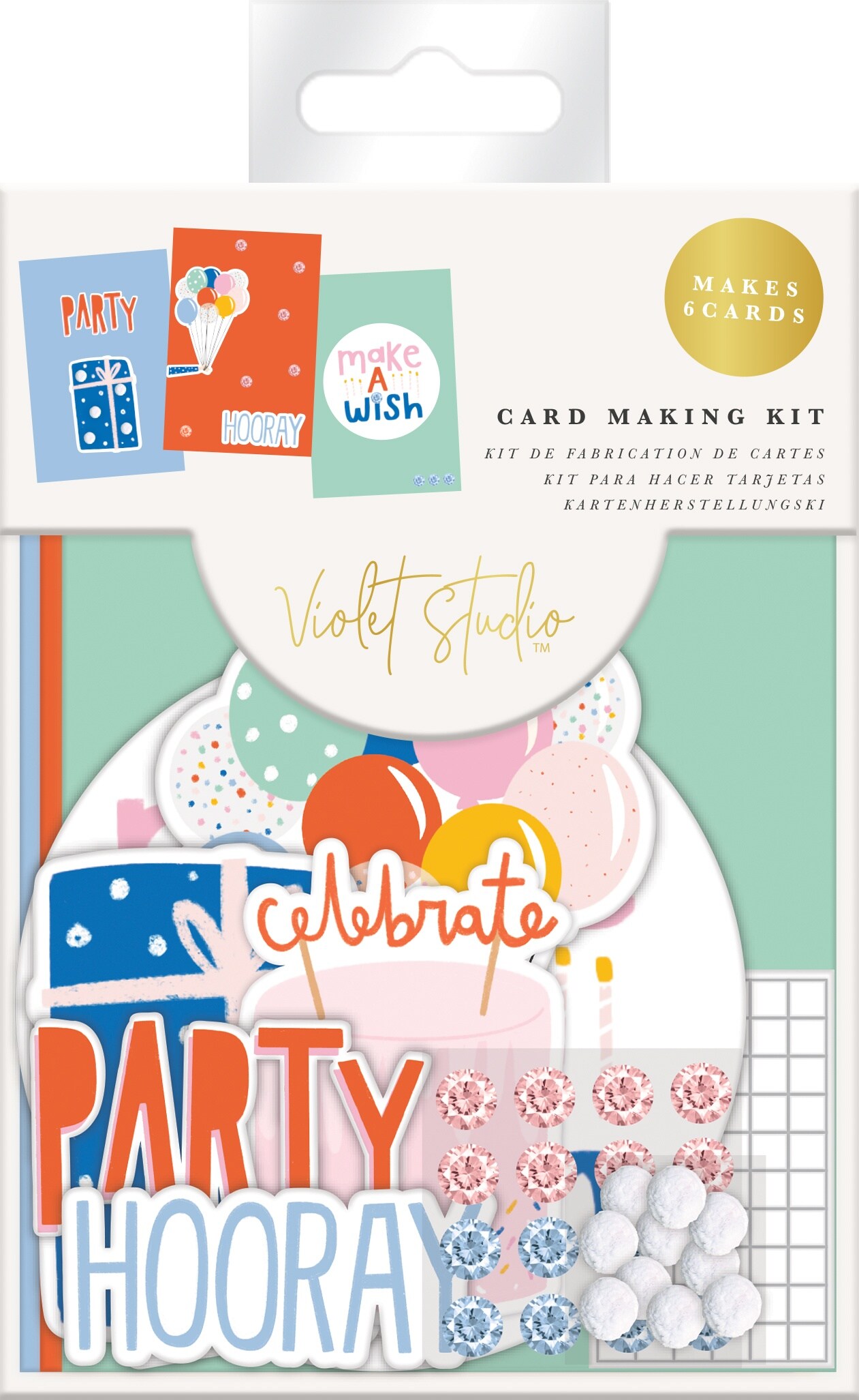 Violet Studio Mini Card Making Kit-Celebrate | Michaels