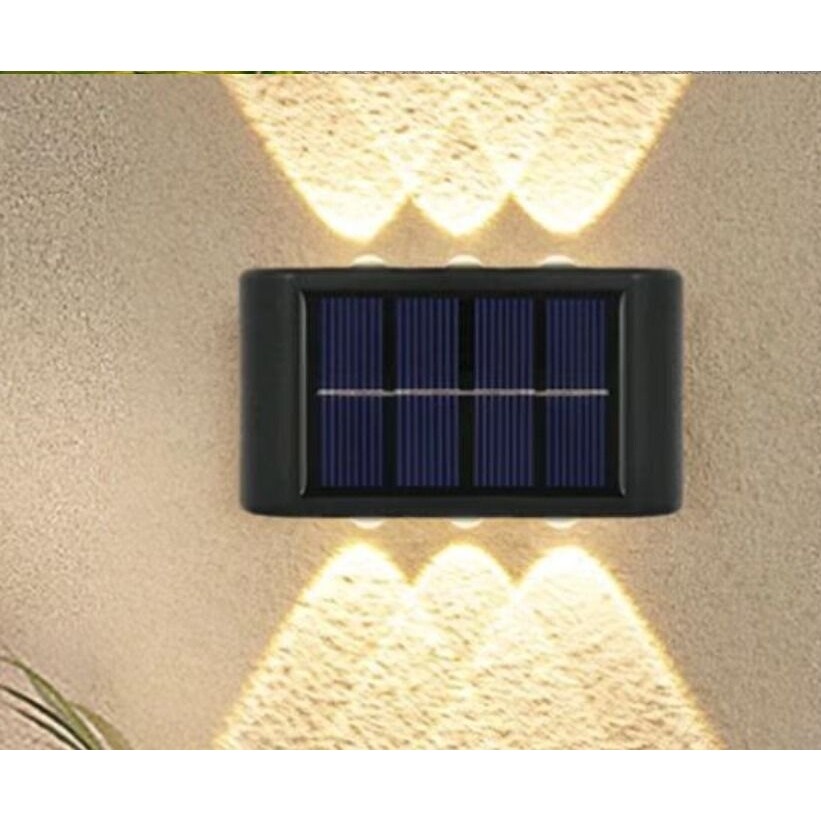 Infinite Basics 4-Pack Solar Outdoor Wall LED Light