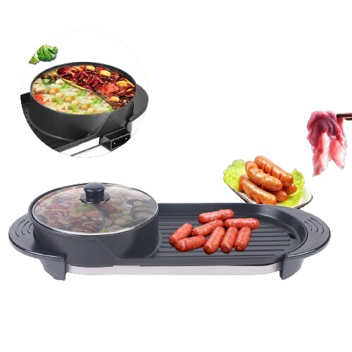 Electric Grill With good Hot Pot