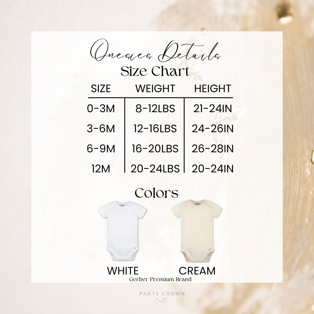 Embroidered Onesies® • Honeymoon Pregnancy Announcement • Baby