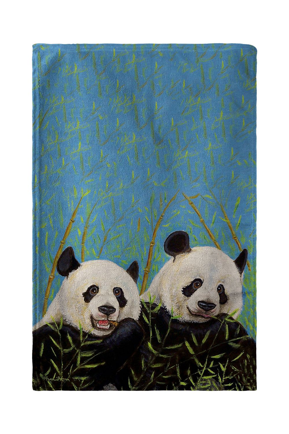 Betsy Drake Pandas Kitchen Towel