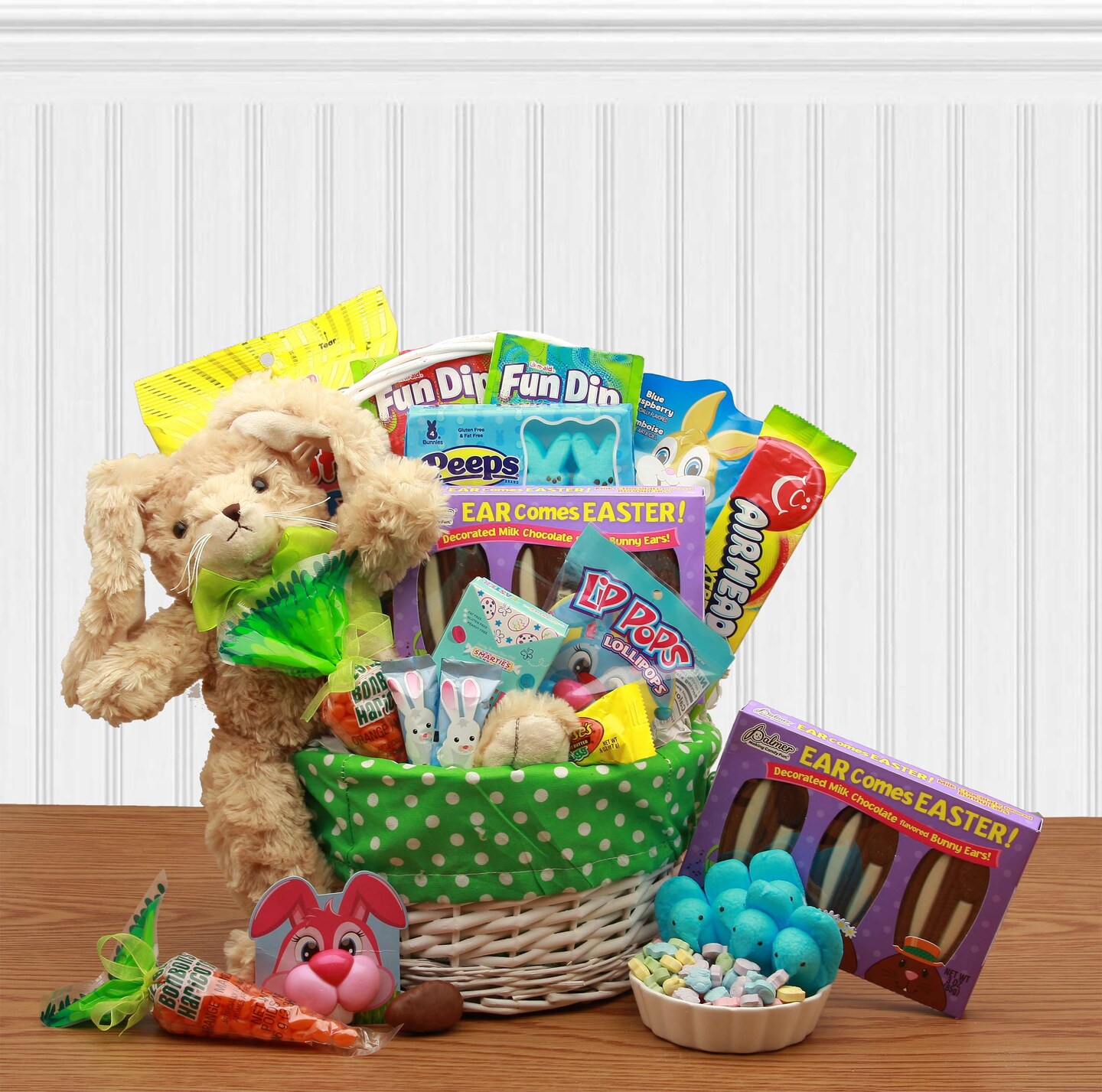 GBDS Easter Gift Basket - Easters Best Treats Bunny Baster Basket