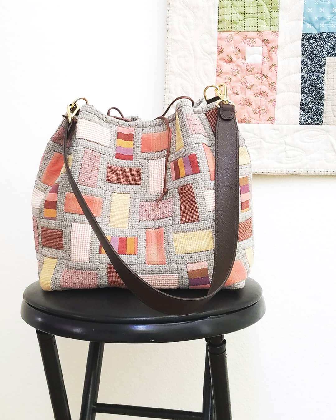 DIY Bag Making Pattern - Puzzle Bag [Digital Pattern]