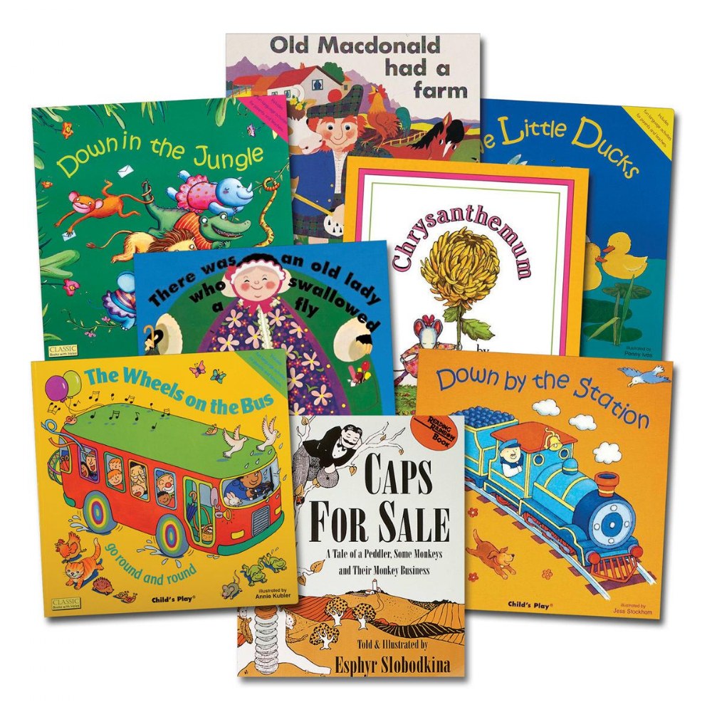 Kaplan Early Learning Company Children&#x27;s Favorite Classic Tales Big Books - Set of 8