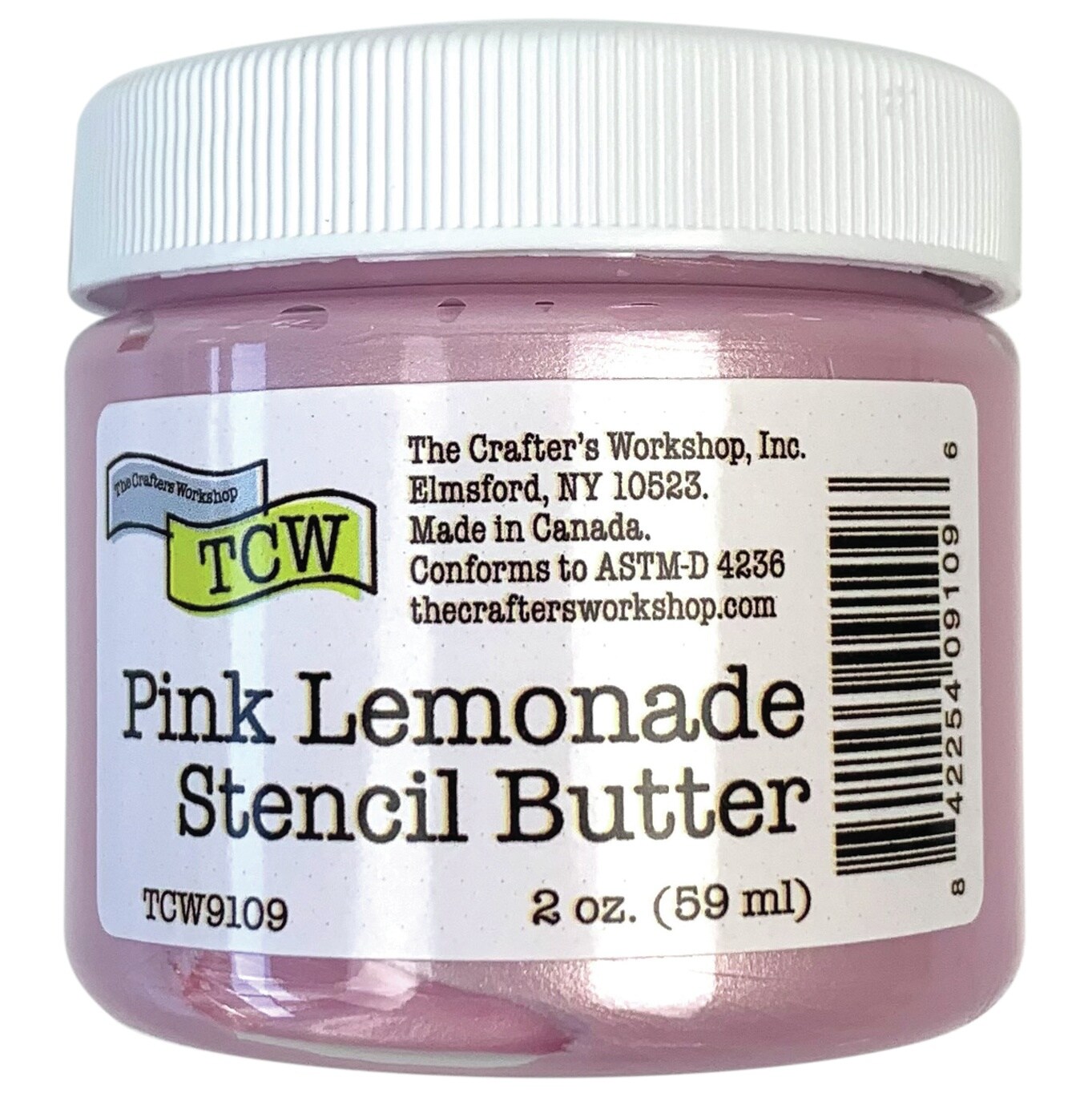 Crafter&#x27;s Workshop Stencil Butter 2oz-Pink Lemonade