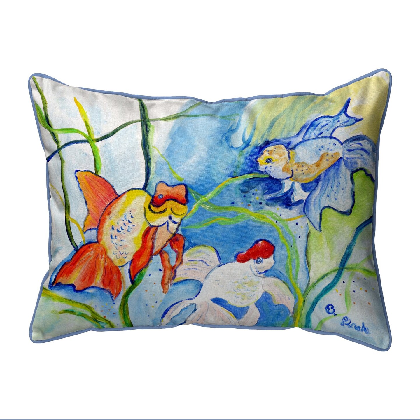 Betsy Drake Fantails II Large Indoor/Outdoor Pillow 16x20 | Michaels